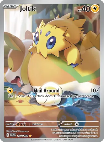 Joltik Pokémon card #196