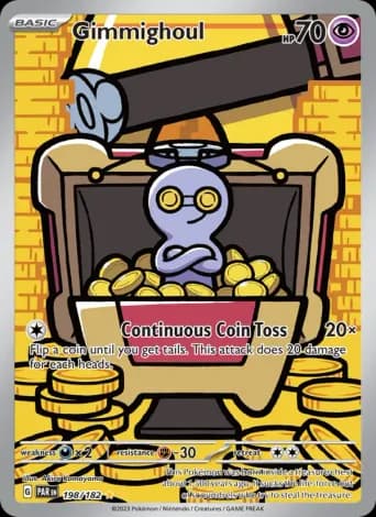 Gimmighoul Pokémon card #198
