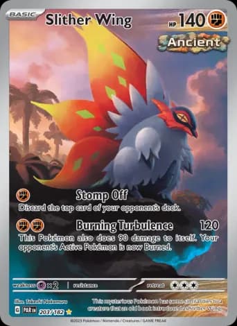 Slither Wing Pokémon card #203