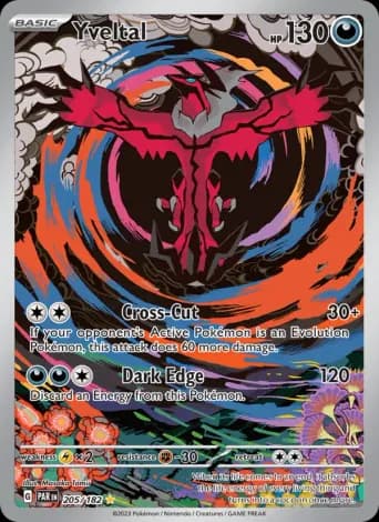Yveltal Pokémon card #205