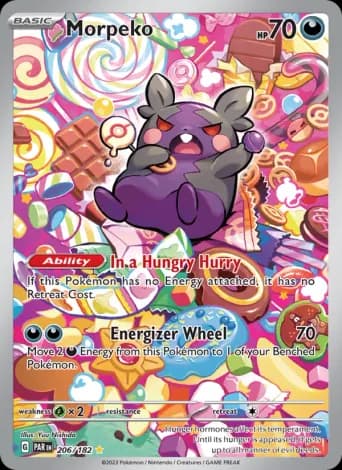 Morpeko Pokémon card #206
