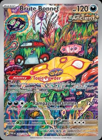 Brute Bonnet Pokémon card #207