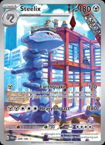Steelix Pokémon card #208