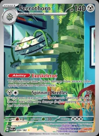 Ferrothorn Pokémon card #209