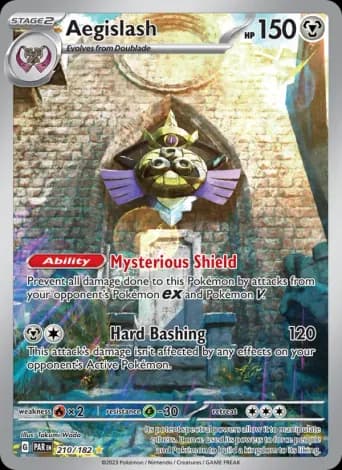 Aegislash Pokémon card #210