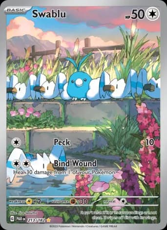 Swablu Pokémon card #213