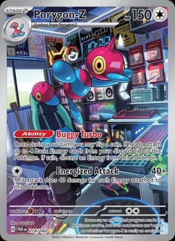 Porygon-Z Pokémon card #214