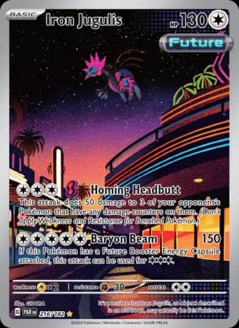 Iron Jugulis Pokémon card #216