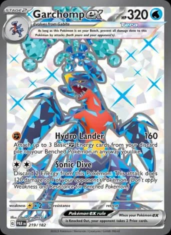 Garchomp ex Pokémon card #219