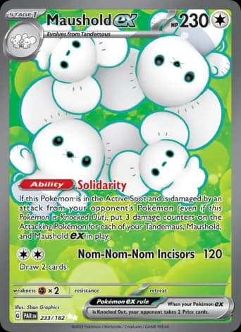 Maushold ex Pokémon card #233