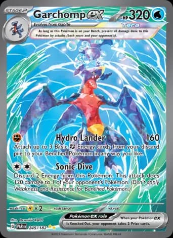 Garchomp ex Pokémon card #245