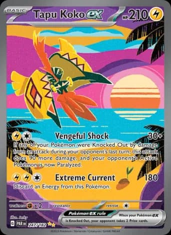 Tapu Koko ex Pokémon card #247