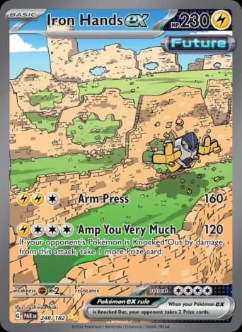 Iron Hands ex Pokémon card #248