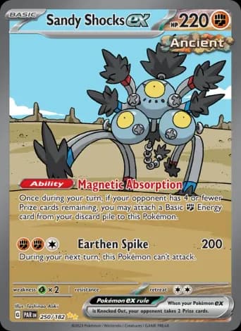 Sandy Shocks ex Pokémon card #250