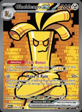 Gholdengo ex Pokémon card #252