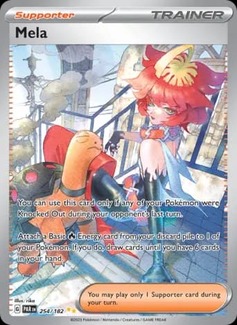 Mela Pokémon card #254
