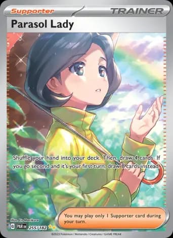 Parasol Lady Pokémon card #255