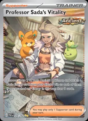 Professor Sada's Vitality Pokémon card #256