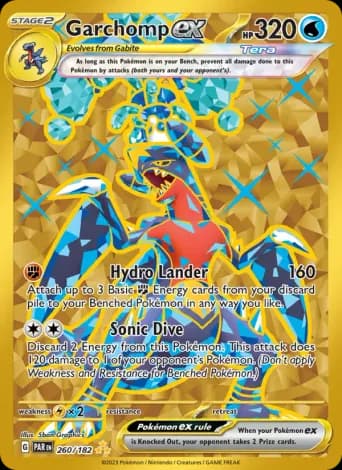Garchomp ex Pokémon card #260