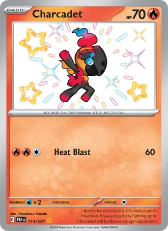Charcadet Pokémon card #114