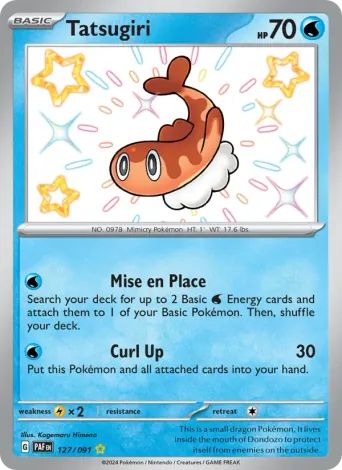 Tatsugiri Pokémon card #127