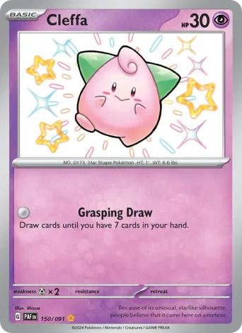 Cleffa Pokémon card #150