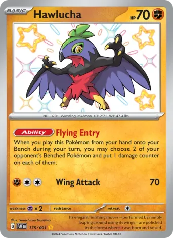 Hawlucha Pokémon card #175