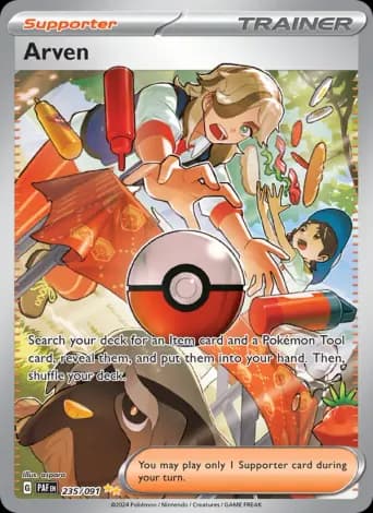 Arven Pokémon card #235