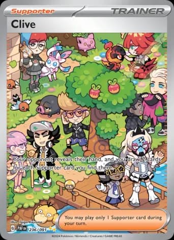 Clive Pokémon card #236
