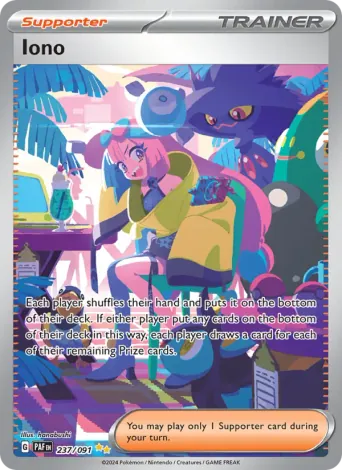 Iono Pokémon card #237