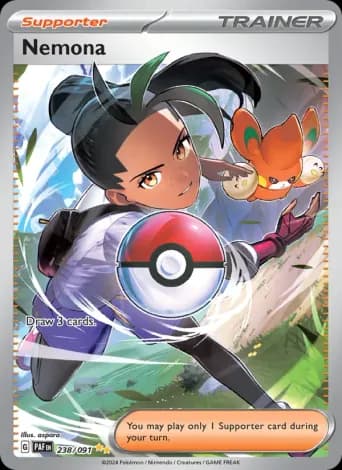 Nemona Pokémon card #238