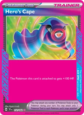 Hero's Cape Pokémon card #152