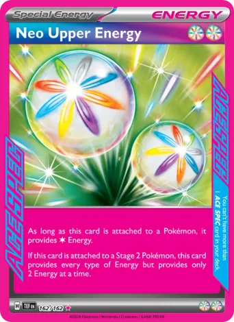 Neo Upper Energy Pokémon card #162
