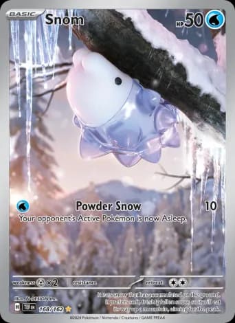 Snom Pokémon card #168