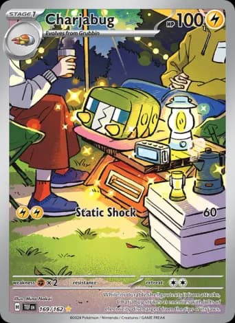 Charjabug Pokémon card #169