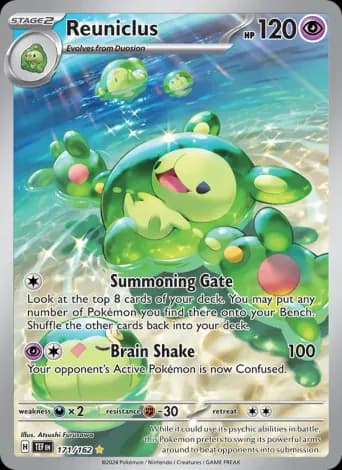 Reuniclus Pokémon card #171