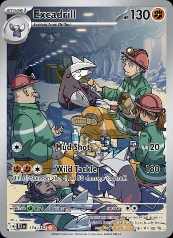 Excadrill Pokémon card #174