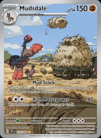 Mudsdale Pokémon card #175