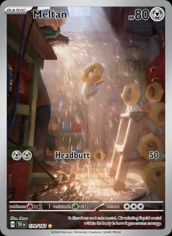 Meltan Pokémon card #179