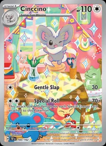 Cinccino Pokémon card #183