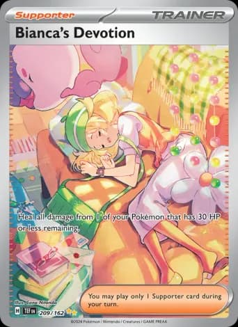 Bianca's Devotion Pokémon card #209
