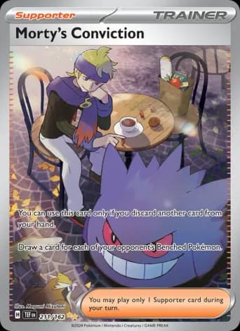 Morty's Conviction Pokémon card #211