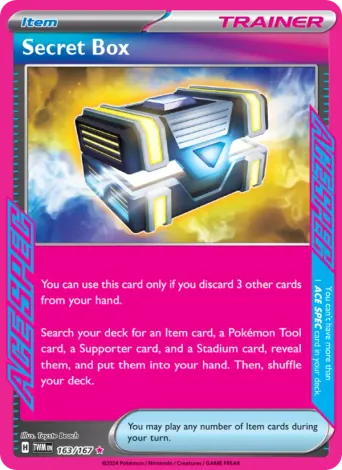 Secret Box Pokémon card #163