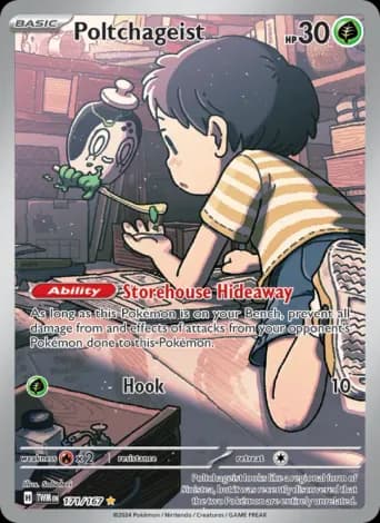Poltchageist Pokémon card #171
