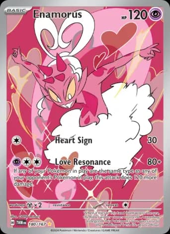 Enamorus Pokémon card #180