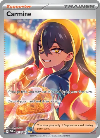 Carmine Pokémon card #217