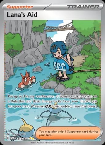Lana's Aid Pokémon card #219
