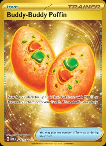 Buddy-Buddy Poffin Pokémon card #223