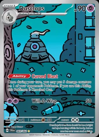 Dusclops Pokémon card #69