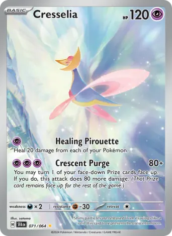 Cresselia Pokémon card #71